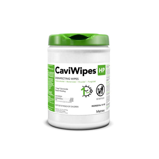 Metrex CaviWipes™ HP, 6" x 6.75" - 12 cans per box
