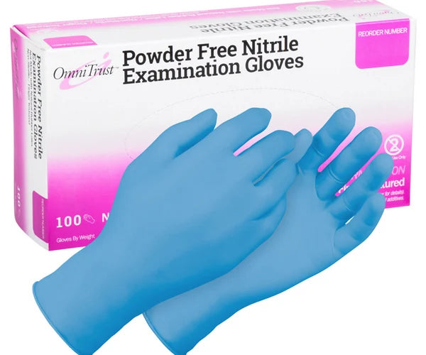 Exam Glove, Nitrile, X-Large, Textured Fingers, Powder Free (PF) - 200 units per box