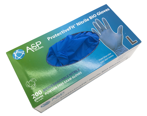Omni International Exam Glove, Nitrile, X-Large, Textured Fingers, Powder Free (PF) – 200/Box