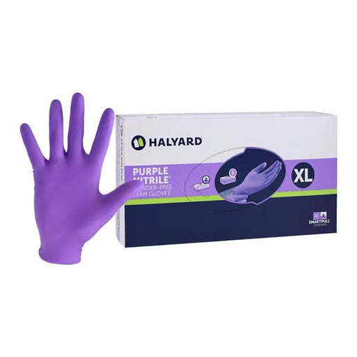 Halyard Purple Gloves, X-Large, (/plt) (US Only) – 90/Box