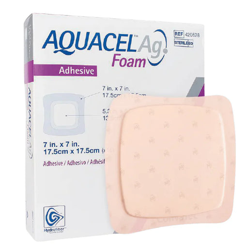 Cardinal Health Foam AG Border (5"X5") (4"X4") – 10/Box