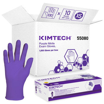 Halyard Purple Gloves, X-Small, (US Only) – 100/Box