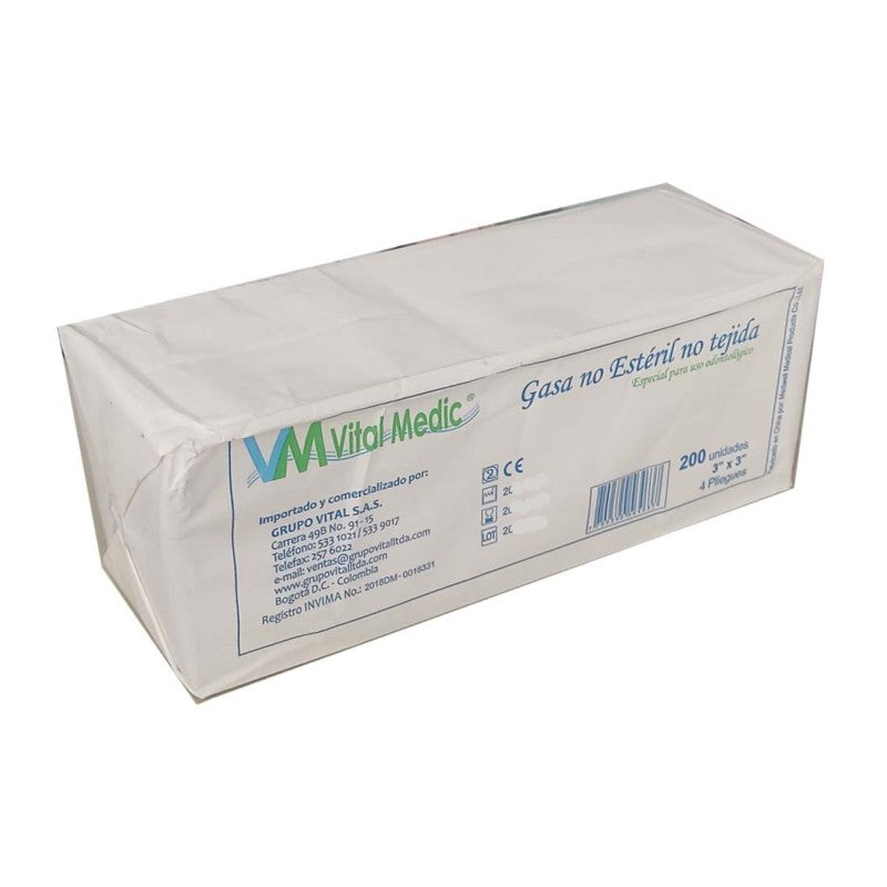McKesson PARAFFIN GAUZE 3"x3" – 50/Box