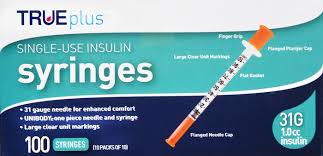 AmerisourceBergen TRUEPLUS SYRINGE 5/16" 31GX1/2CC 100CT – 100/Box