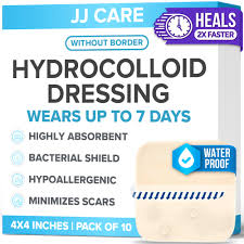Cardinal Health Hydrocolloid (W/Border) (6"X6") – 5/Box