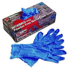 Intco NITRILE GLOVES PF MED (100EA/BX) – 100/Box