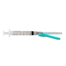 McKesson Syringe with Hypodermic Needle 3 mL 22 Ga – 100/Box