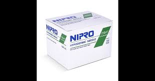 Nipro Hypodermic Needle Flomax 21G X 1 – 100/Box