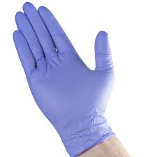 Icp Pharma Nitrile Examination Gloves Powder-Free Medium, Blue – 100/Box