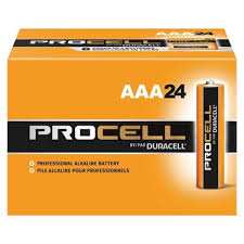 McKesson Alkaline Battery Duracell Procell AAA Cell 1.5V – 24/Box