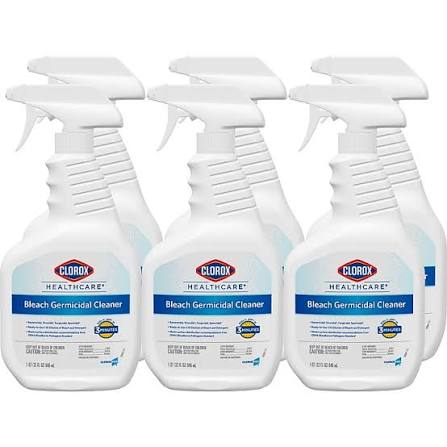 Clorox Healthcare® Bleach Germicidal Cleaner Pull-Top - 6 units per case
