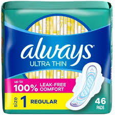 Procter & Gamble Distributing Always Ultra Thin Pads – 3 pks