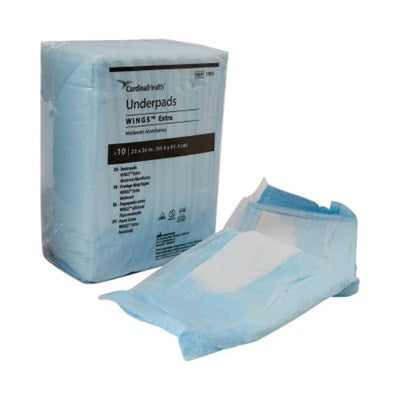 Cardinal Health Underpad, X-heavy Absorbency, 30" X 36" – 40/Box