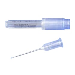 Medline Hypodermic Needle with Regular Bevel, 25G x 1" – 100/Box