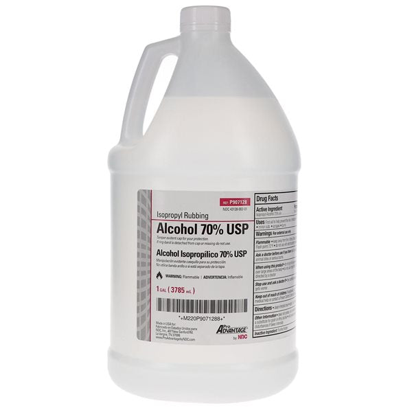 Pro Advantage Isopropyl Rubbing Alcohol 70% – 4/Box