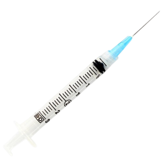 Metier Medical Hypodermic Standard Syringe 3 ml – 100/Box