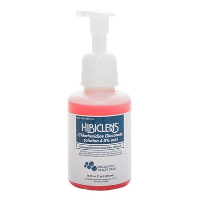 Molnlycke Hibiclens, Skin Cleanser, Liquid With Foaming Pump – 12/Box