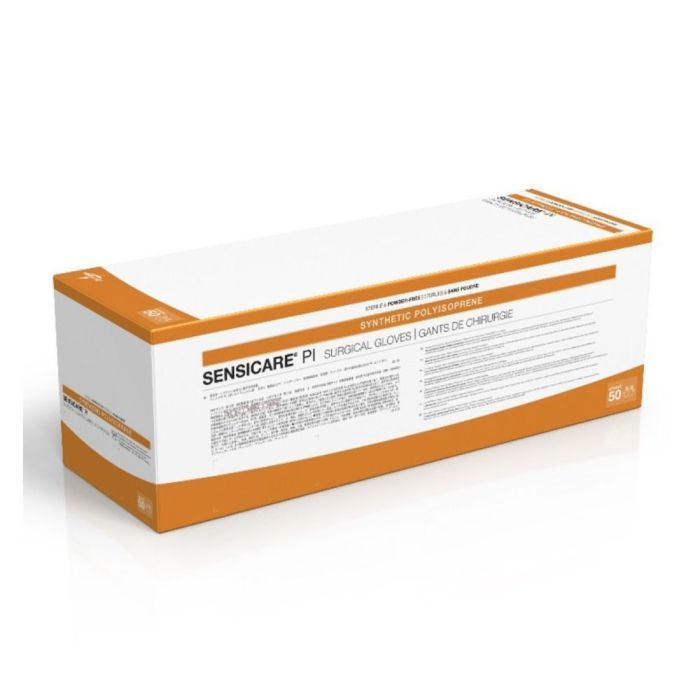 Medline SensiCare PI Surgical Gloves, Size 8 – 50/Box