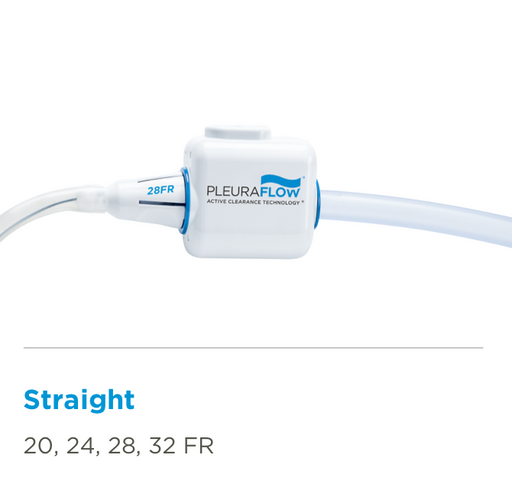 Clearflow, . Pffg3-24 PLEURAFLOW SYSTEM, LONG WITH FLOWGUIDE CLEARFLOW, INC. PFFG3-24 – 1 ea